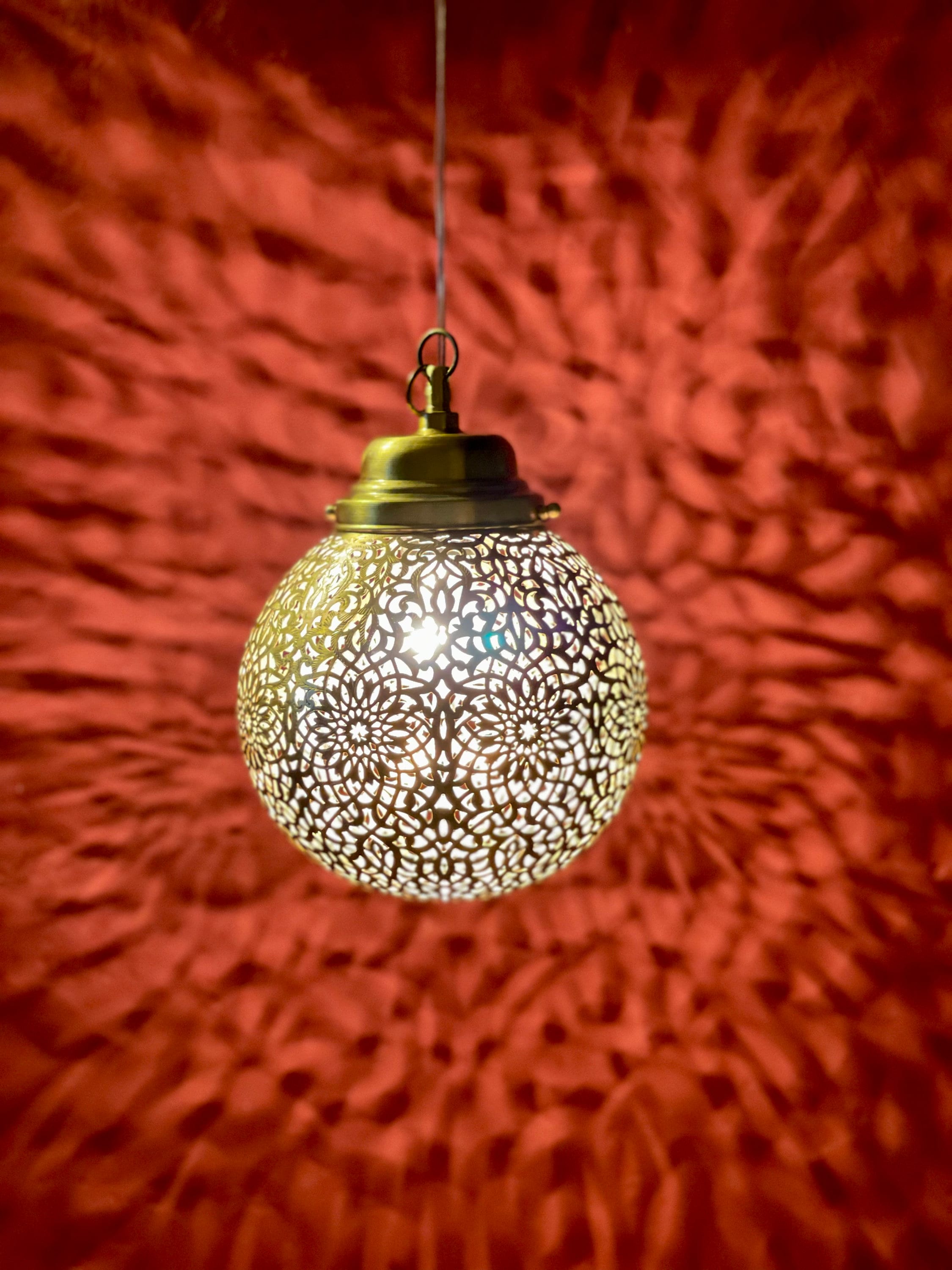 Moroccan Lamp Pendant Light Brass Pendant light, Moroccan Brass Pendant Light Fixtures, Pendant Lighting, Simple Moroccan pendant lamp