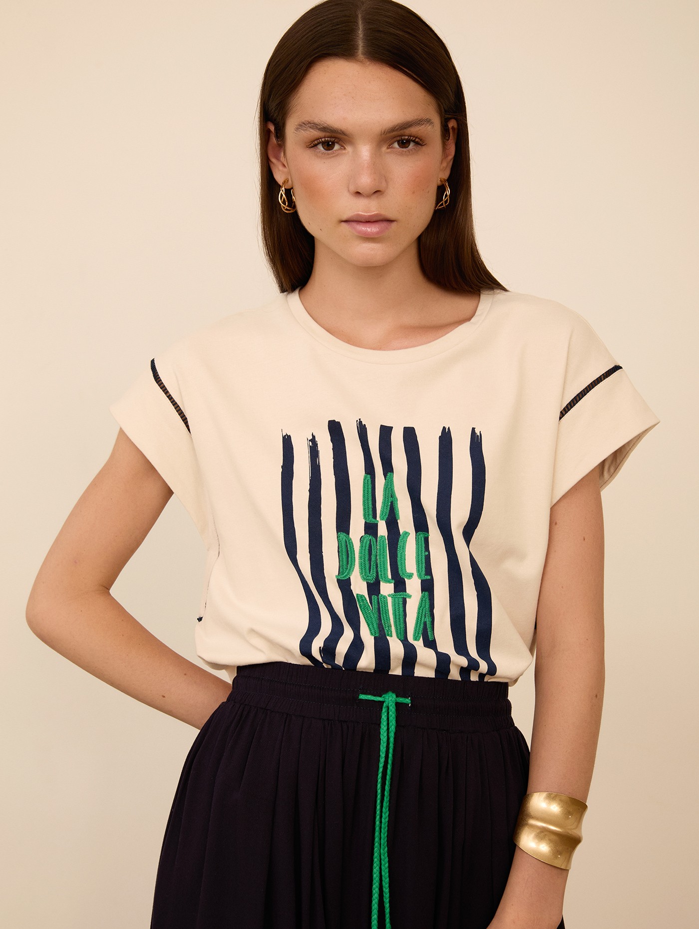 Camiseta 'La Dolce Vita'