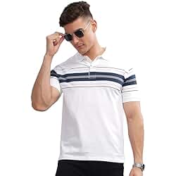 Men's Striped Polo Shirt