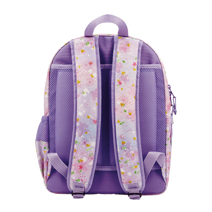 Mochila Prince Garden Girl + Estojo Triple + Lancheira Yummg
