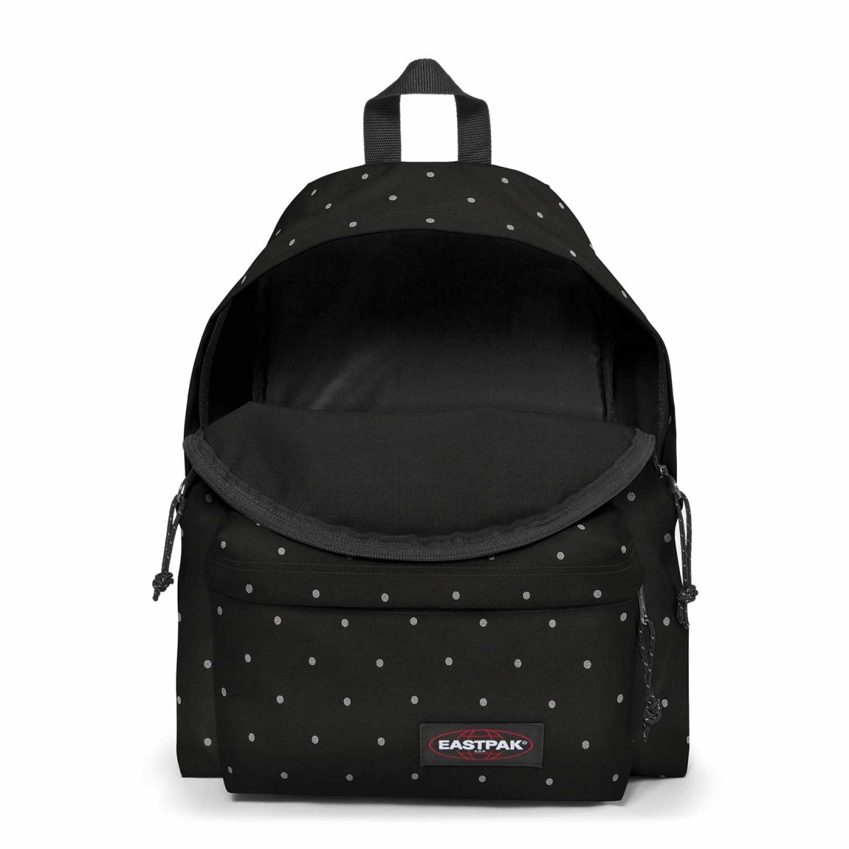 Mochila EASTPAK Padded Pak'r Dots Black Silver 40x30x18cm