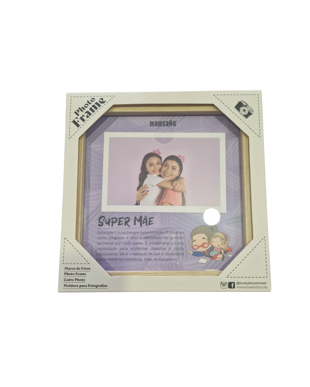 Porta fotos Dia da Mãe