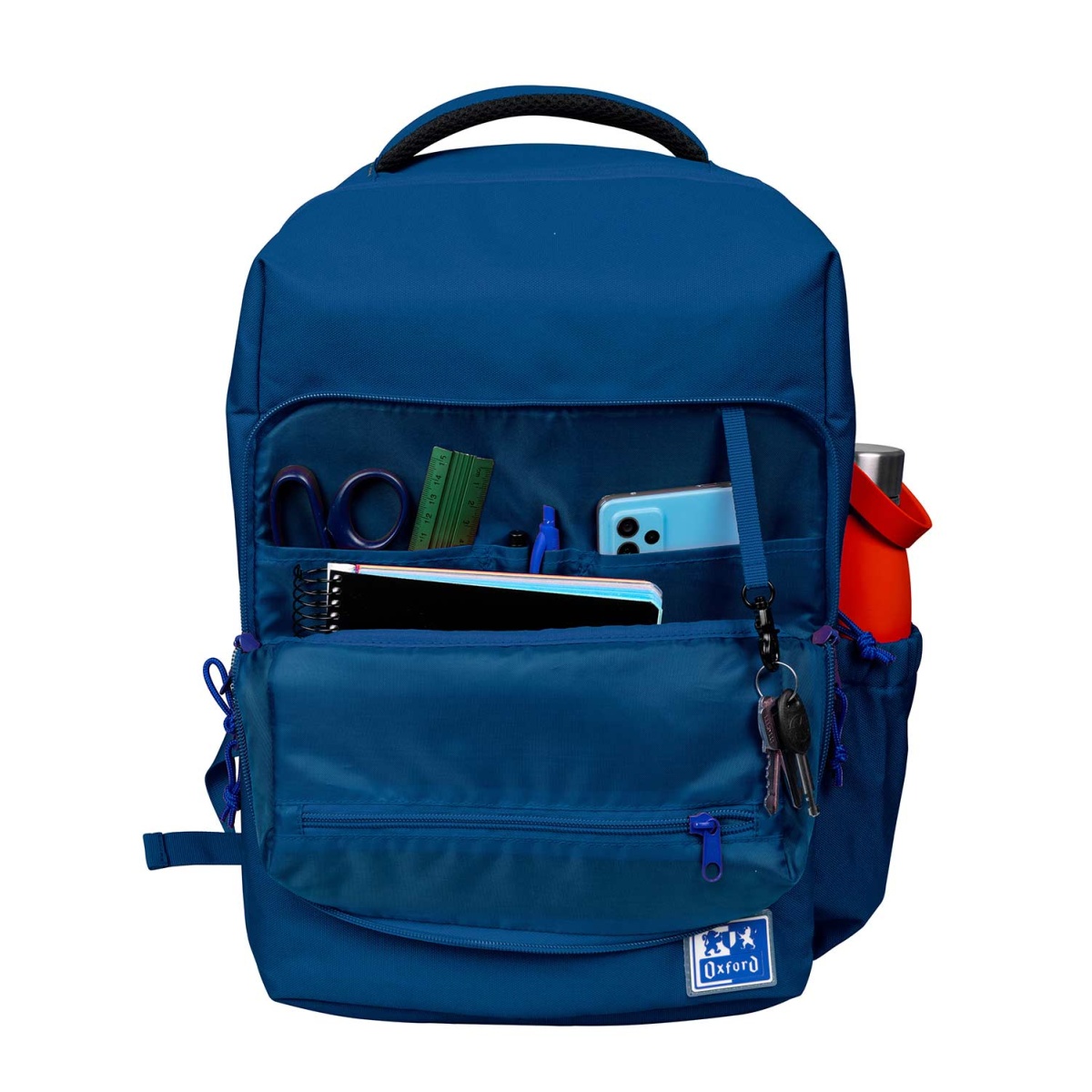 Mochila OXFORD B-ready azul marinho 42x30x15cm