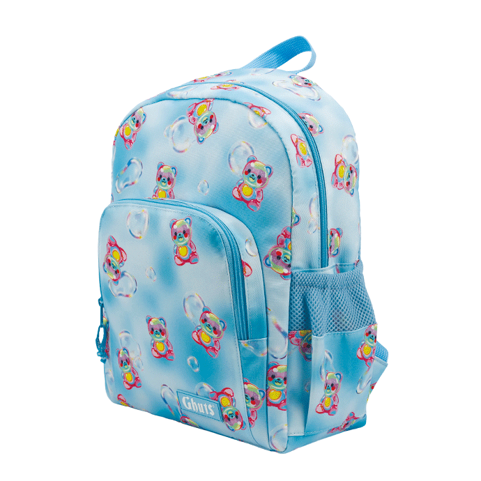 Mochila Prince Pop Bears + Estojo Triple + Lancheira Yummg