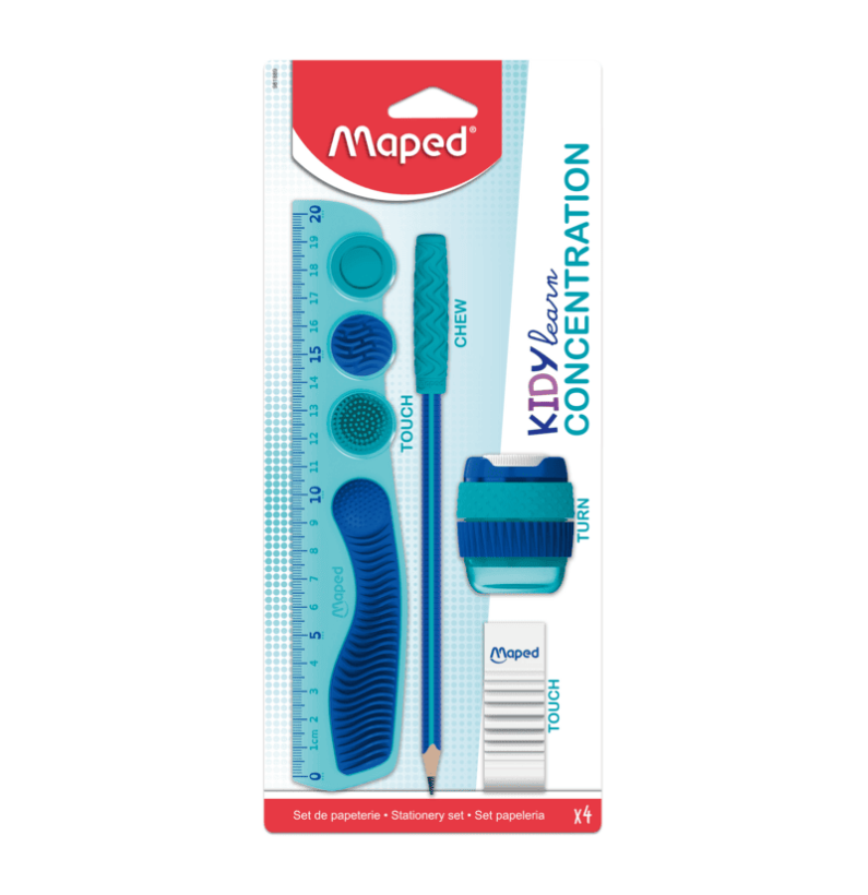Kit Kidy Learn Concentration 4pcs Maped 