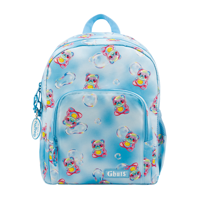 Mochila Prince Pop Bears + Estojo Triple + Lancheira Yummg