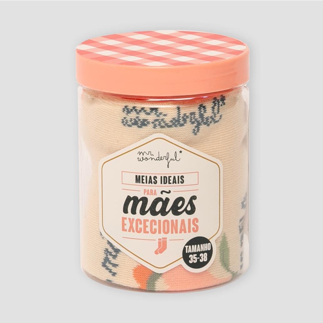 Meias 35-38 - Esta mãe é a mais bela, quero estar sempre ao pé dela