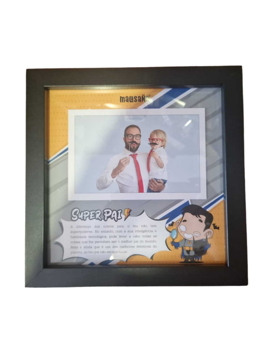 Porta Fotos "Super Pai"
