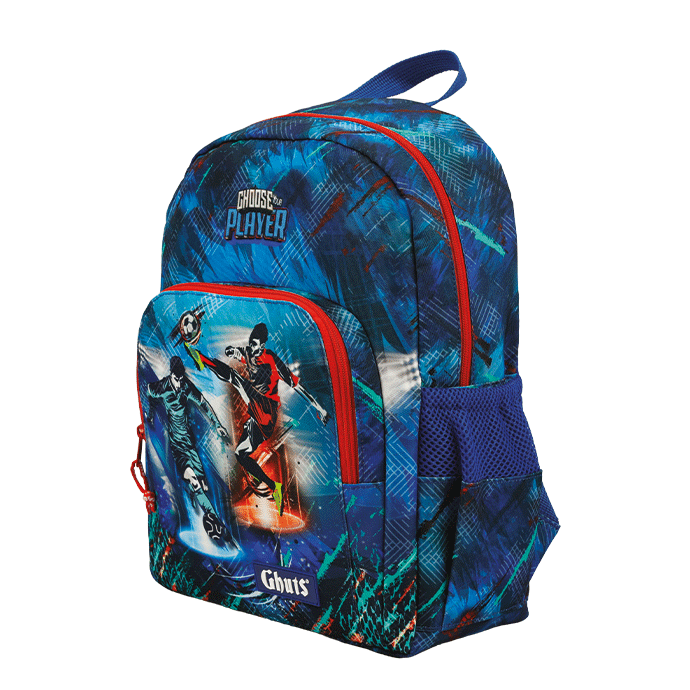 Mochila Prince Play Zone + Estojo Triple + Lancheira Yummg