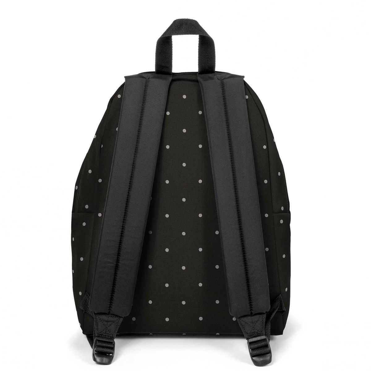 Mochila EASTPAK Padded Pak'r Dots Black Silver 40x30x18cm