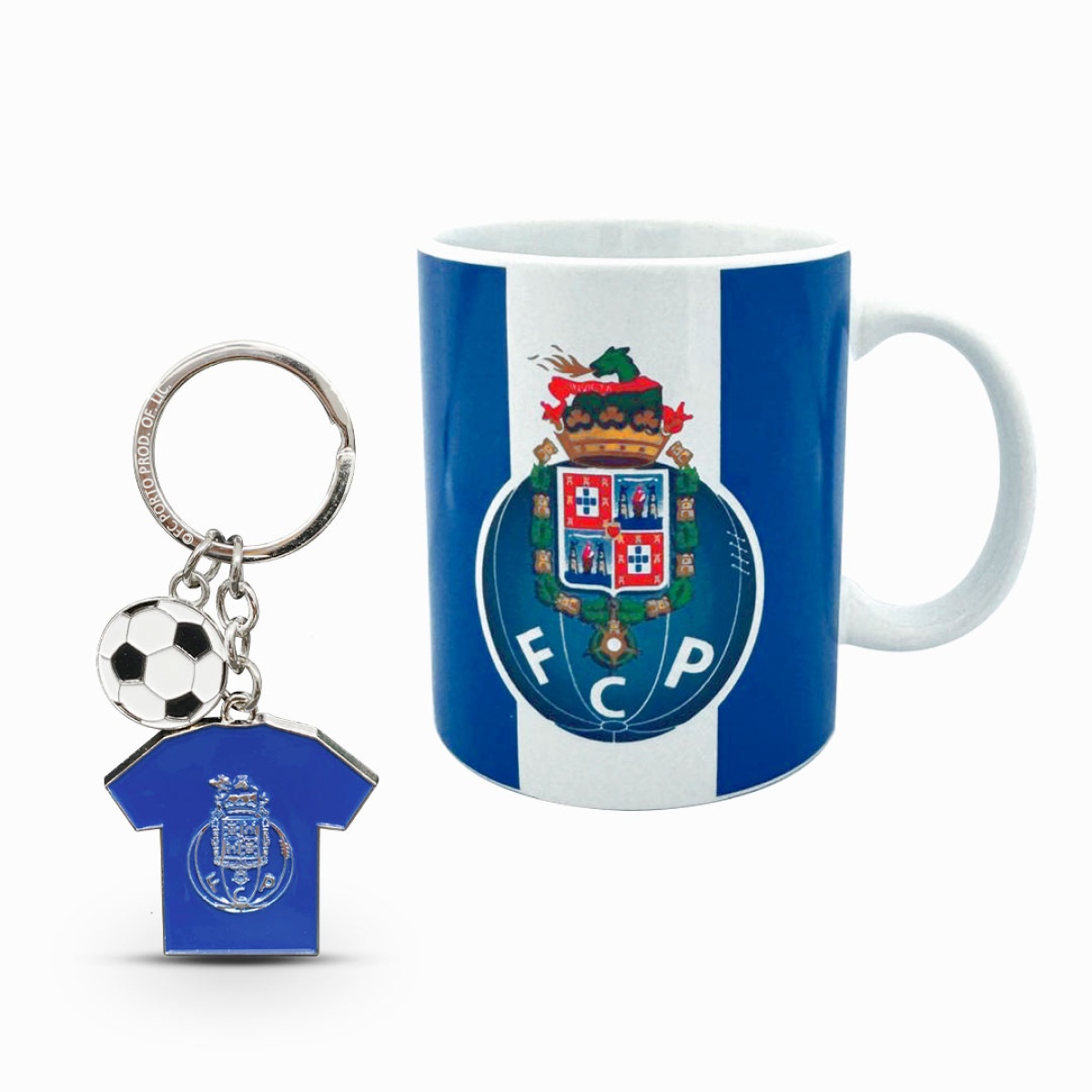 Conjunto Caneca + Porta-chaves Porto