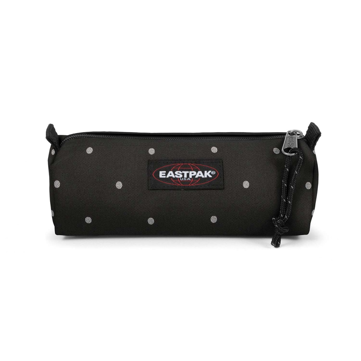 Estojo EASTPAK Benchmark Dots Black Silver