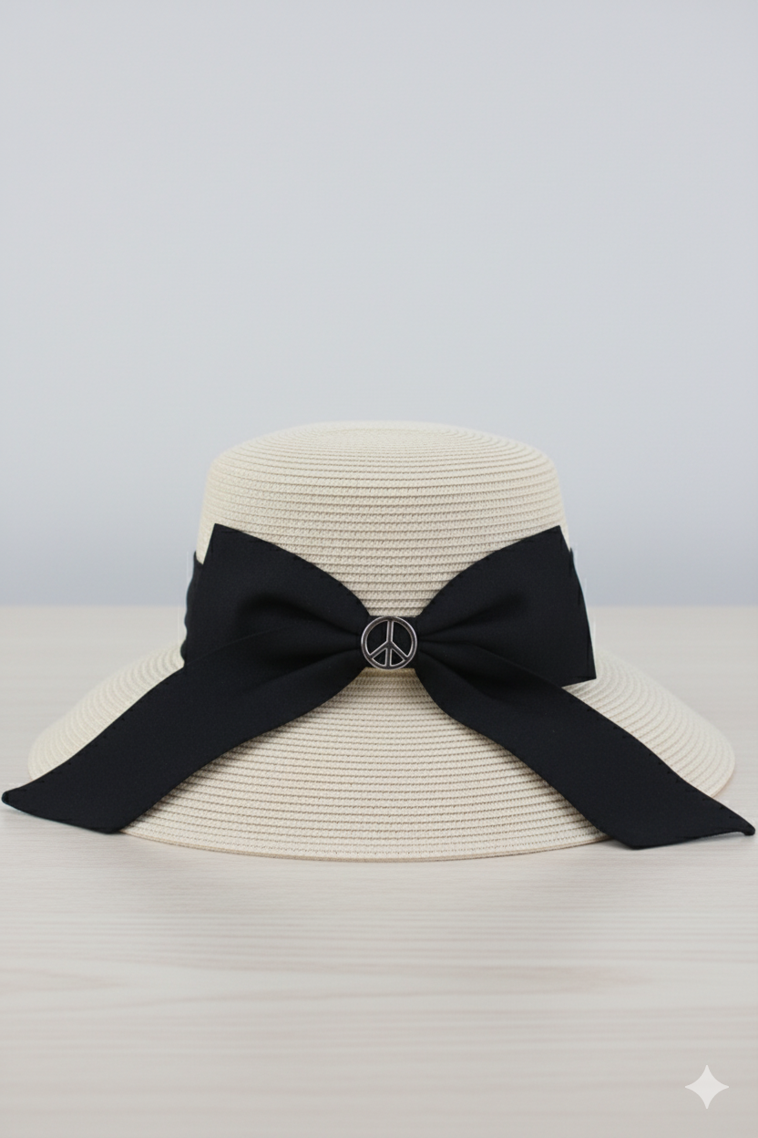 Chapeau élégant en paille