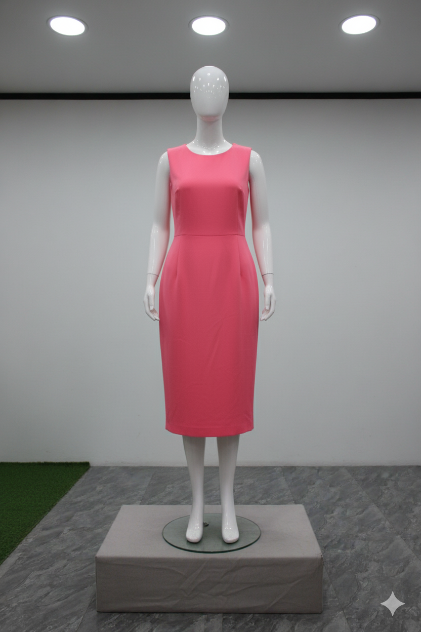 Robe rose élégante