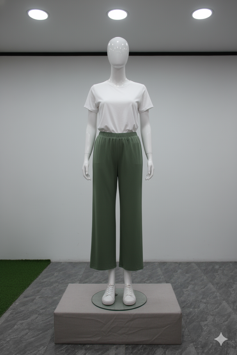 Pantalon cargot femme