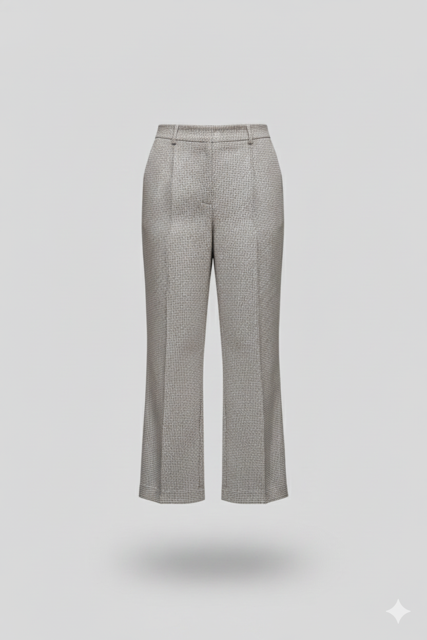Pantalon élégant gris