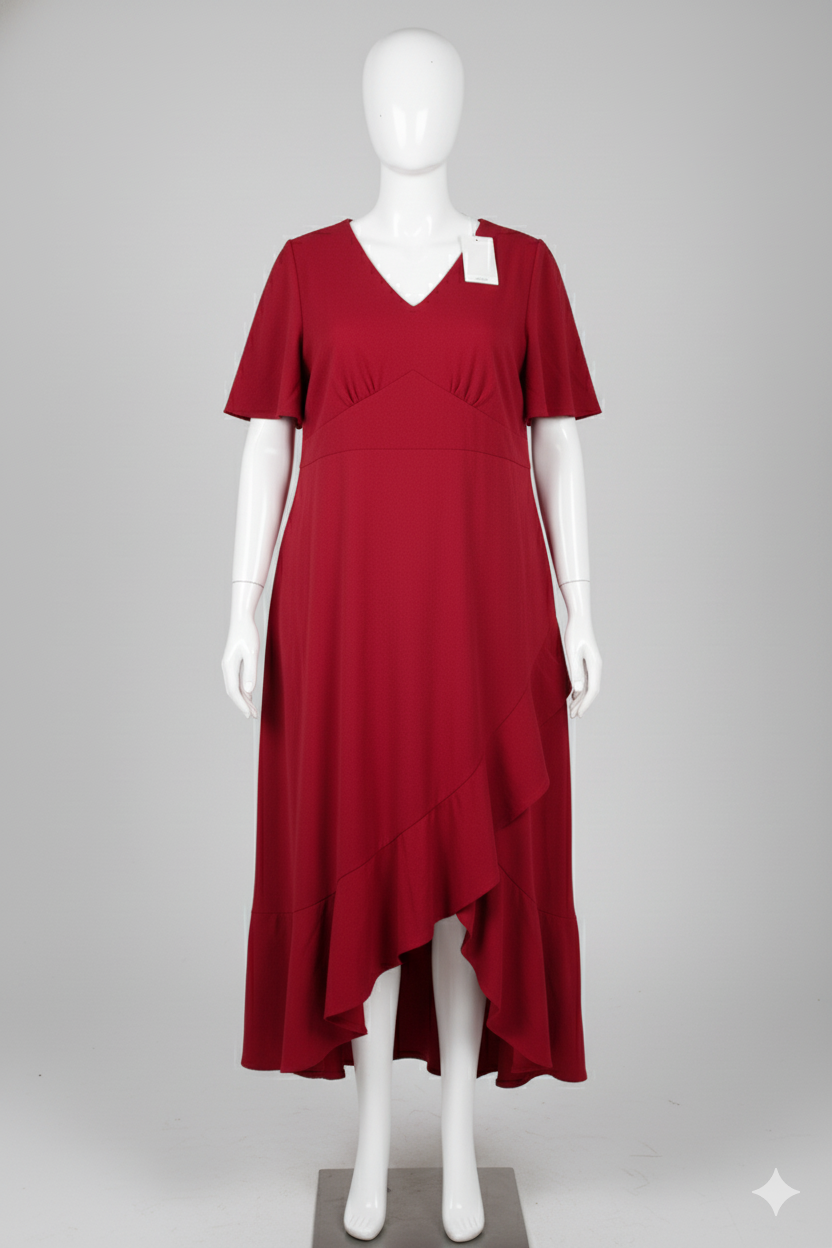Robe rouge élégante