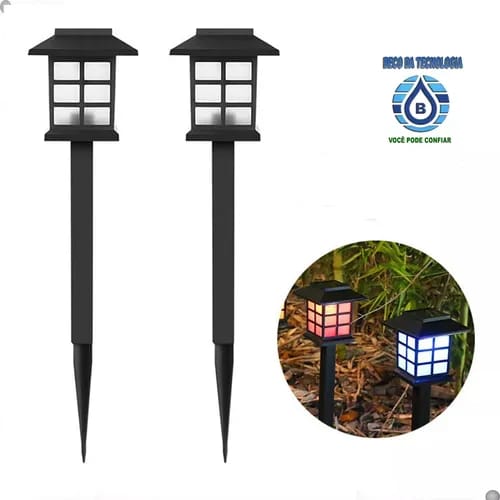 Lámpara solar decorativa para jardín