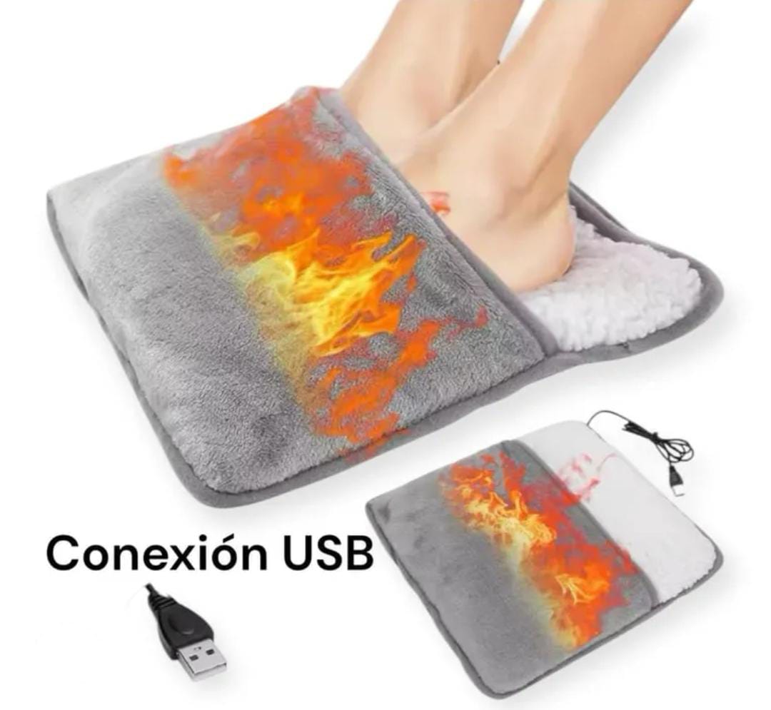 Calentador de pies eléctrico USB