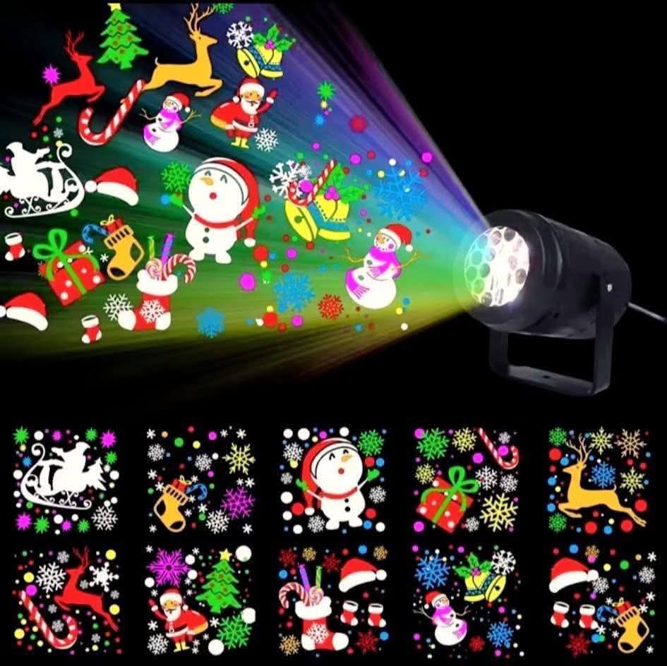 Proyector de luces navideñas