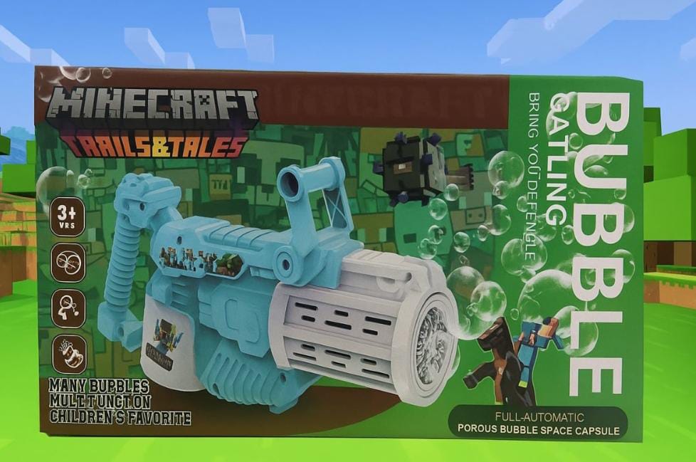 Lanzador de burbujas Minecraft