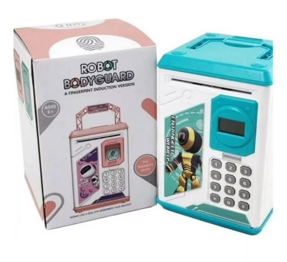 Caja fuerte robotizada para niños