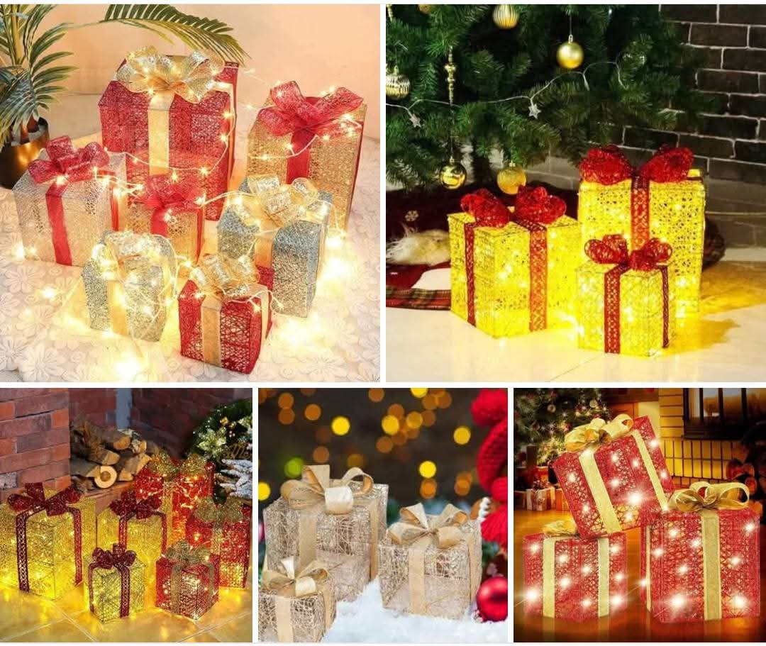 Cajas de regalo luminosas