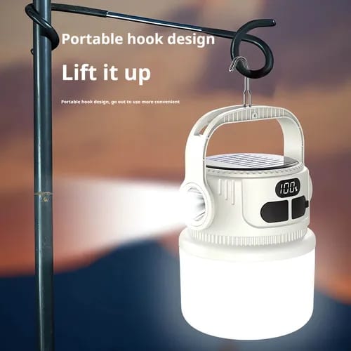 Lámpara LED portátil con gancho