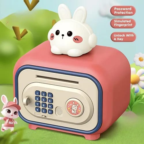 Caja fuerte infantil de conejo