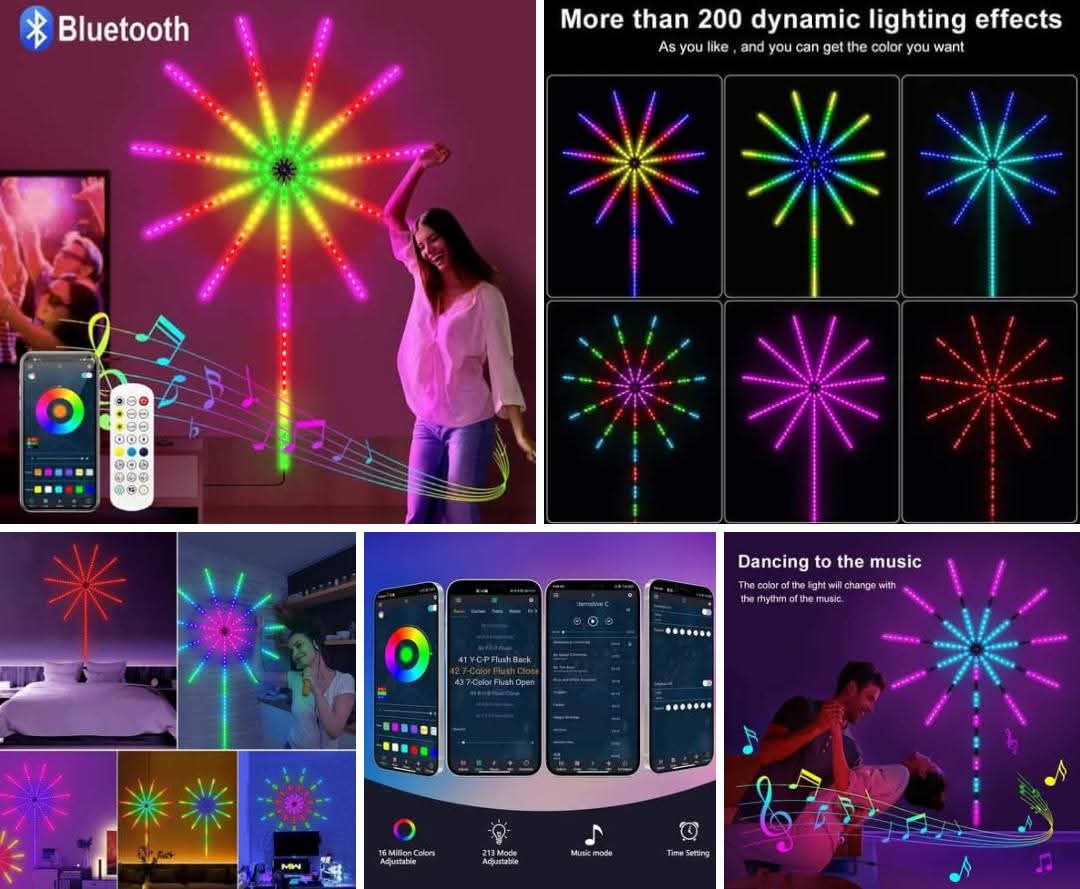 Luz LED decorativa inteligente