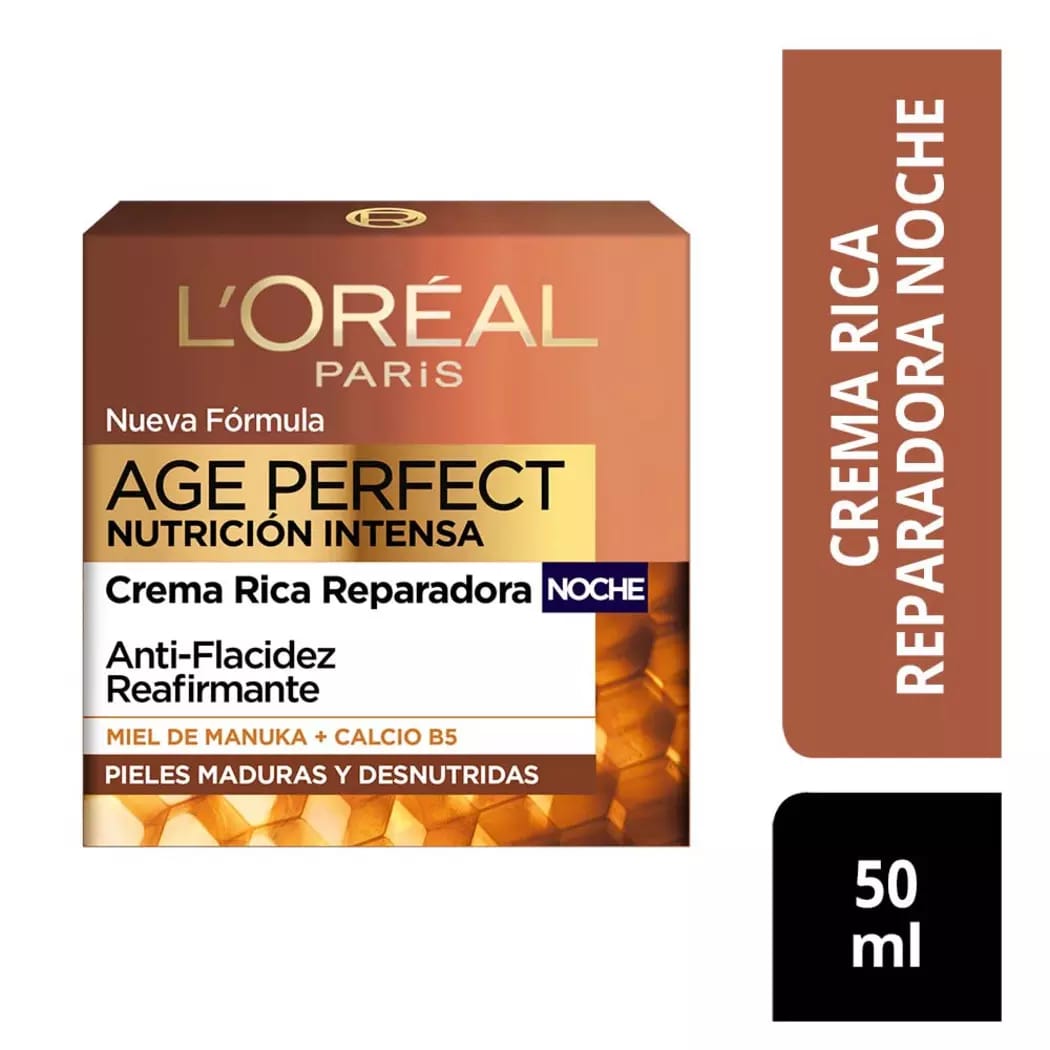 Crema Rica Reparadora Noche L'Oréal Age Perfect
