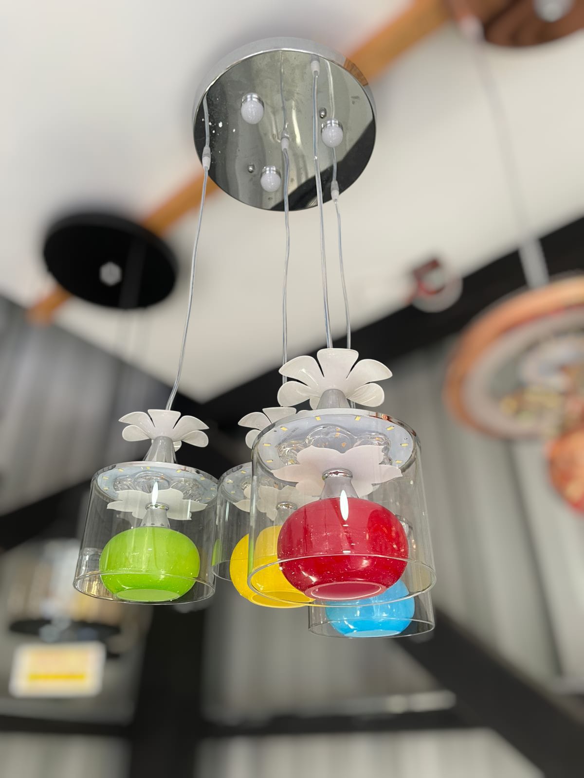 Lámpara colgante de colores - Modelo 19