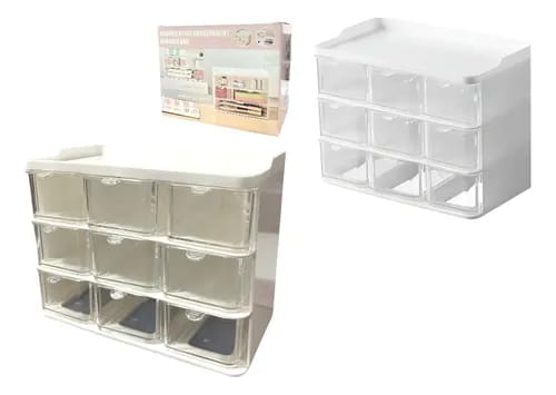 Organizador de cajones plástico 9 espacios