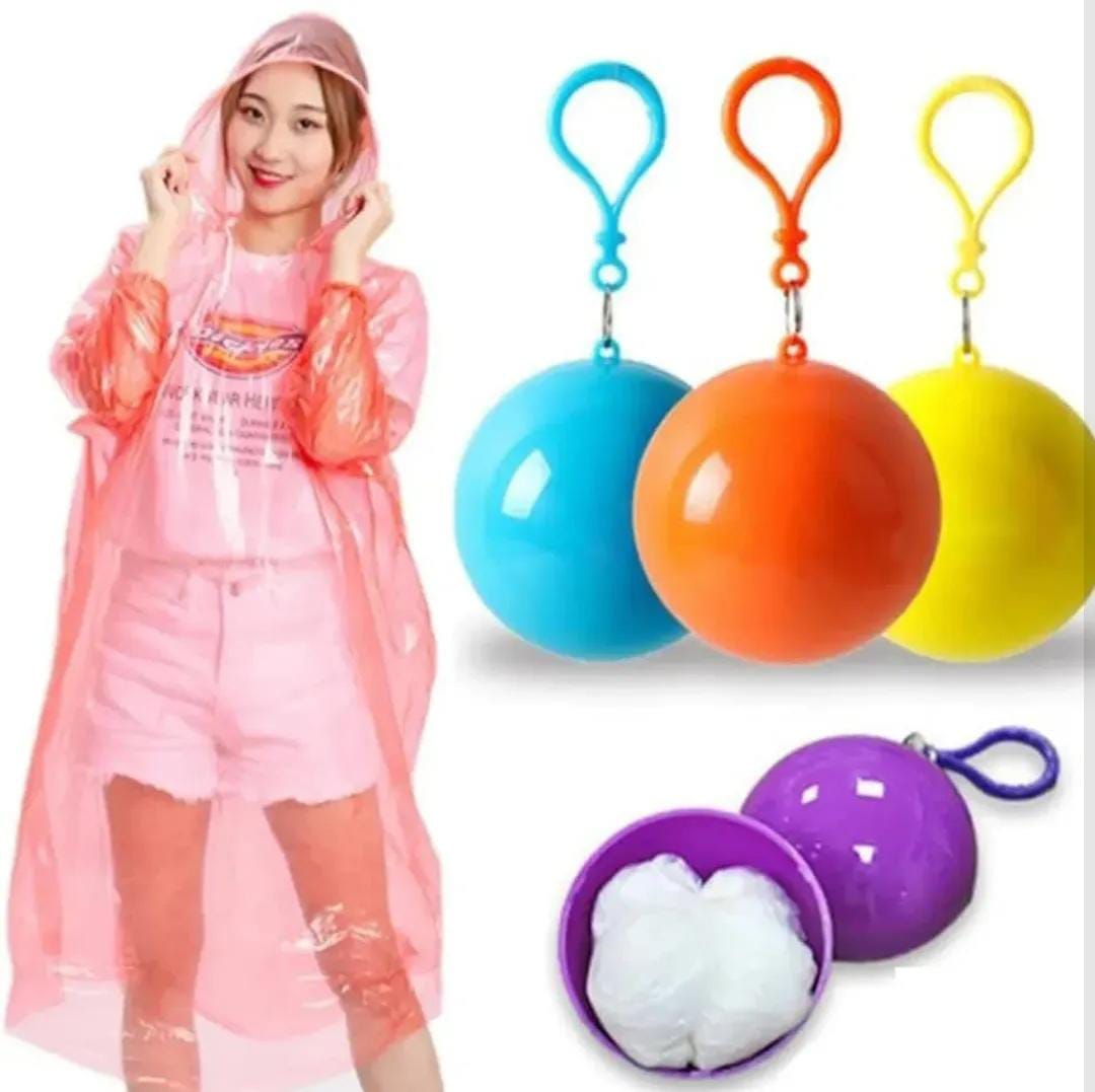 Impermeable portátil en bola