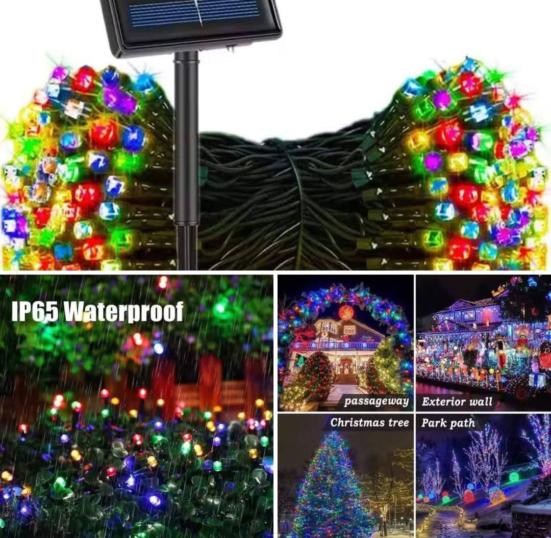 Luces LED solares para exteriores