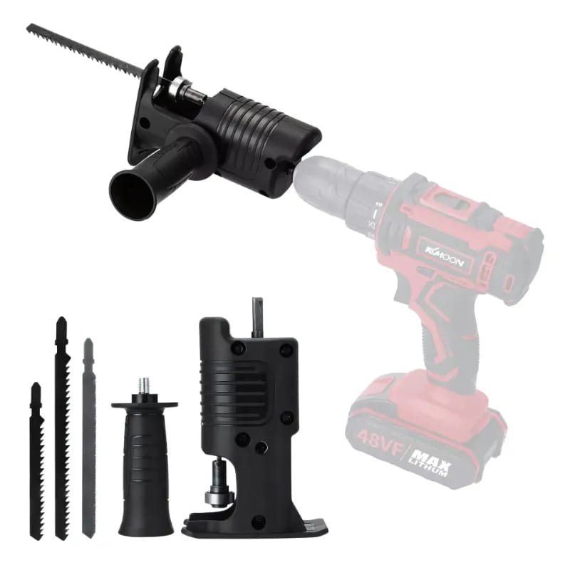 Adaptador de sierra de sable para taladro