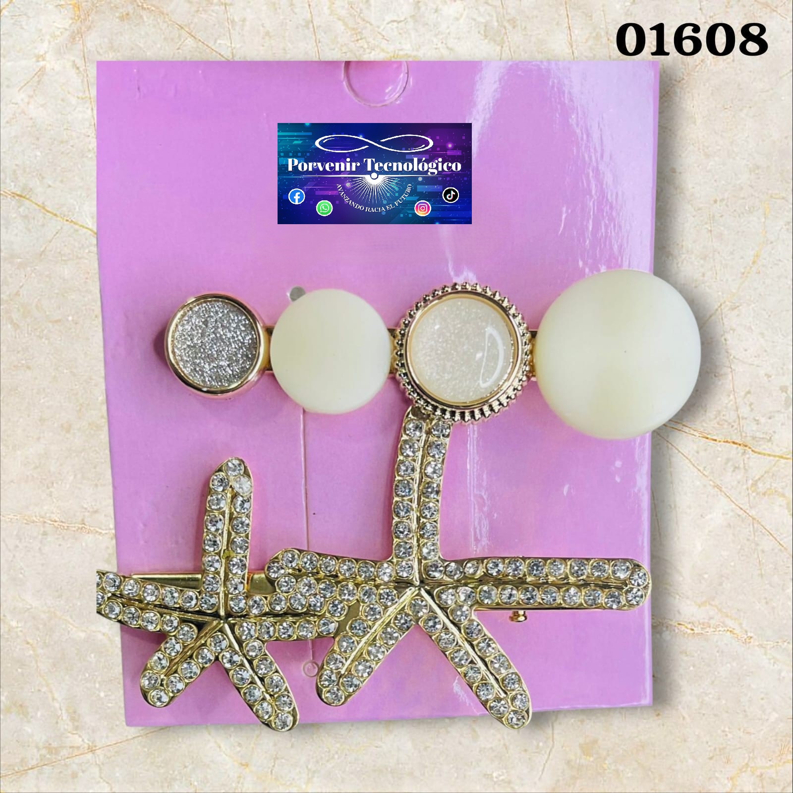 Juego de pasadores de estrellas - 01608