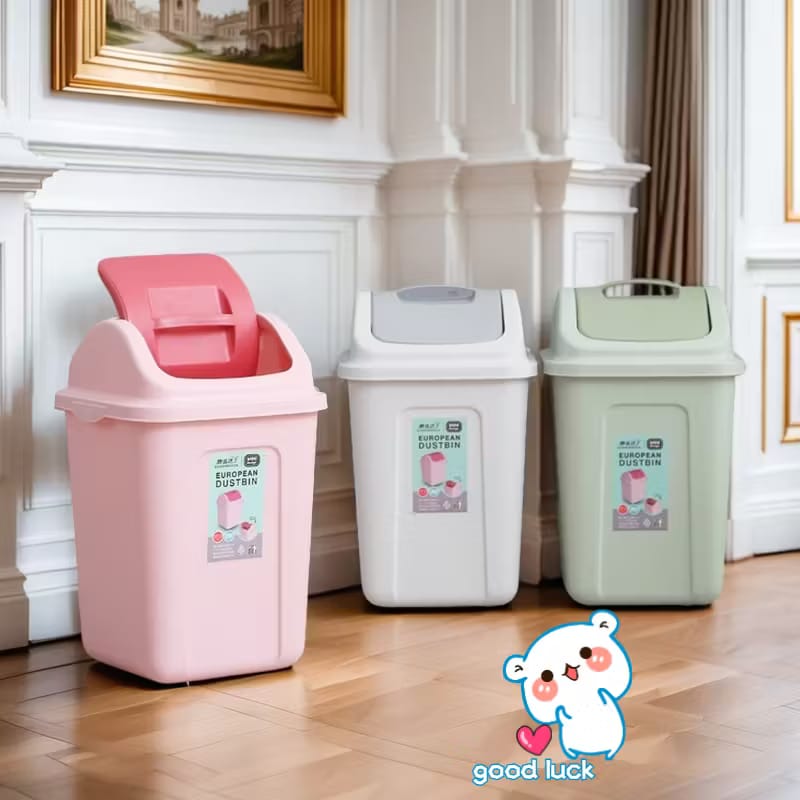 Cubo de basura elegante