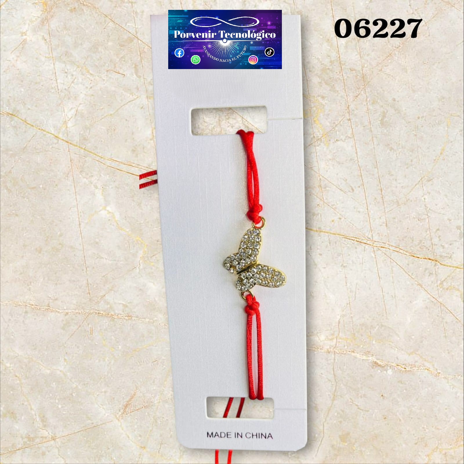 Pulsera de mariposa - 06227