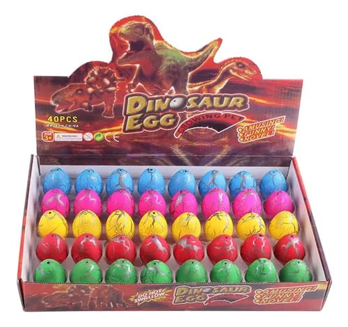 Huevos de dinosaurio sorpresa