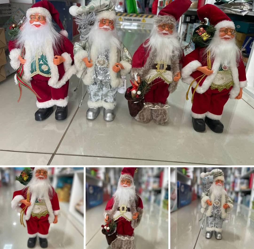 Muñecos decorativos de Santa Claus