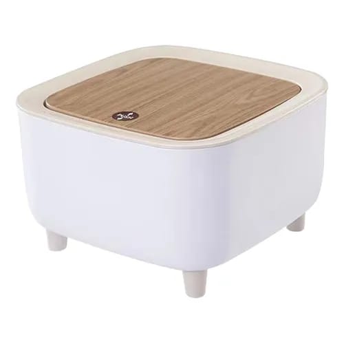 Caja organizadora con tapa de madera