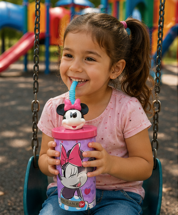 Vaso 3D Minnie 650ml Minnie Mouse con Sorbete