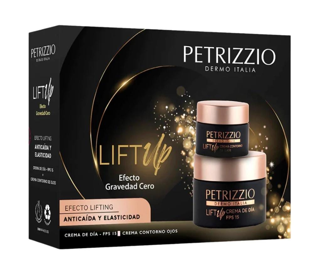 Set crema de dia + contorno de ojos Pettrizzio LiftUp Efecto Lifting
