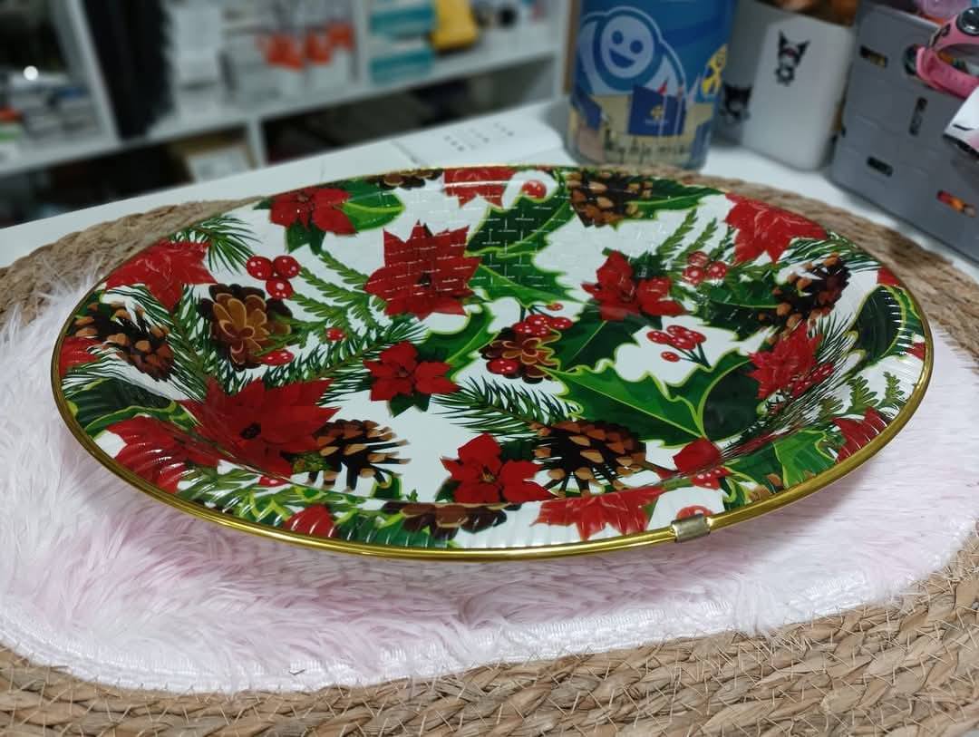 Bandeja navideña