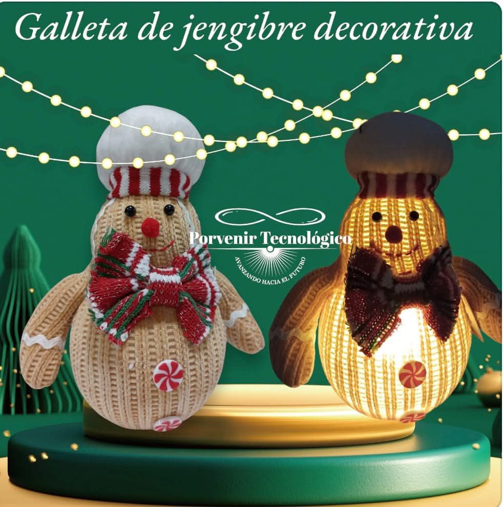 Galleta de jengibre decorativa