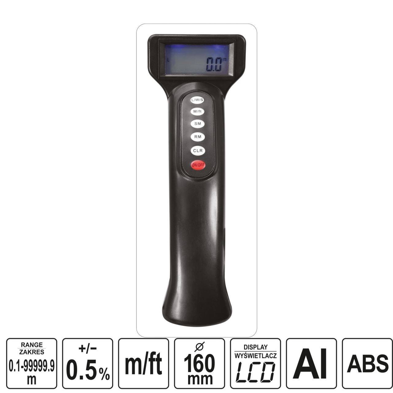 Rueda medidora digital YATO