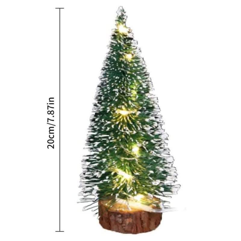 Mini árbol con luces