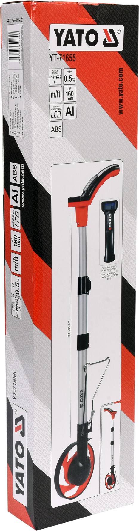 Rueda medidora digital YATO