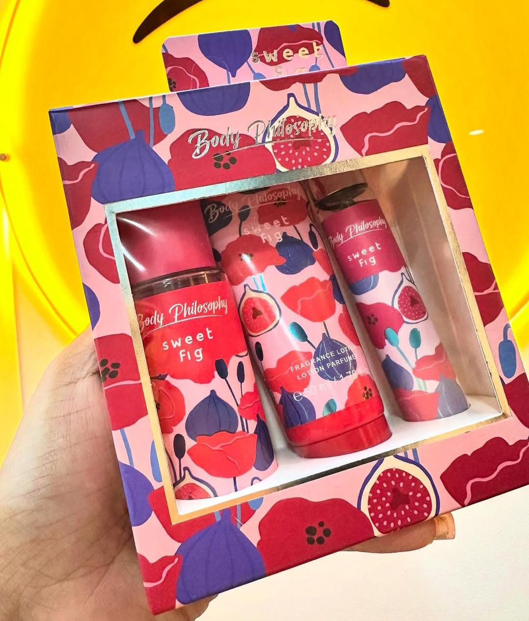 Set crema, perfume y splash